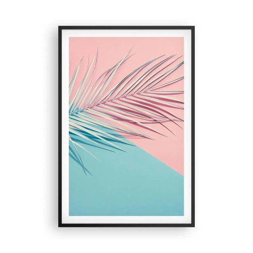 Poster in einem schwarzem Rahmen - Tropischer Eindruck - 61x91 cm