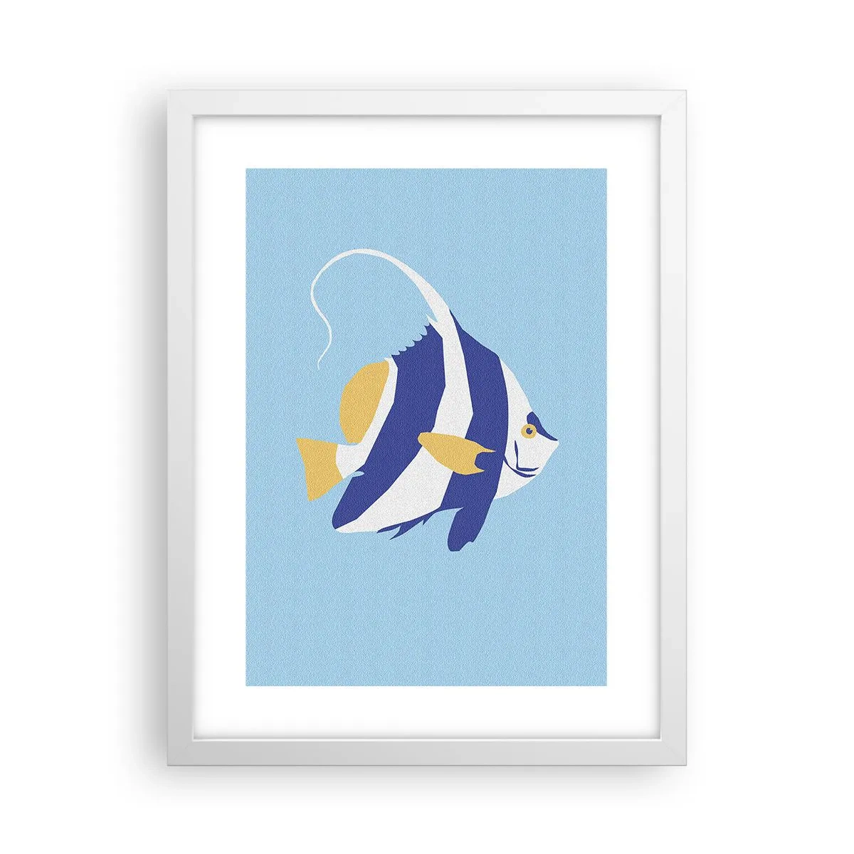 Poster in einem weißen Rahmen - Vermisse tropische Gewässer - 30x40 cm