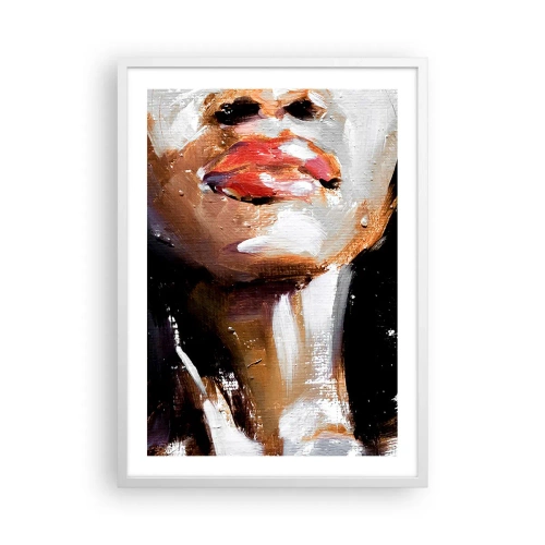 Poster in einem weißen Rahmen - Stolz ohne Vorurteile - 50x70 cm