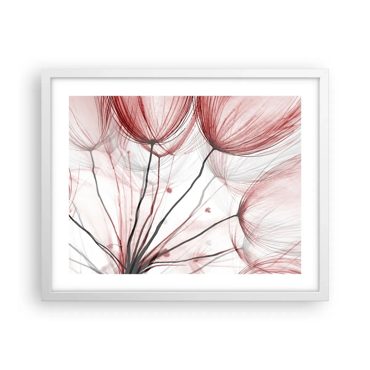 Poster in einem weißen Rahmen - Vor der Abfahrt - 50x40 cm