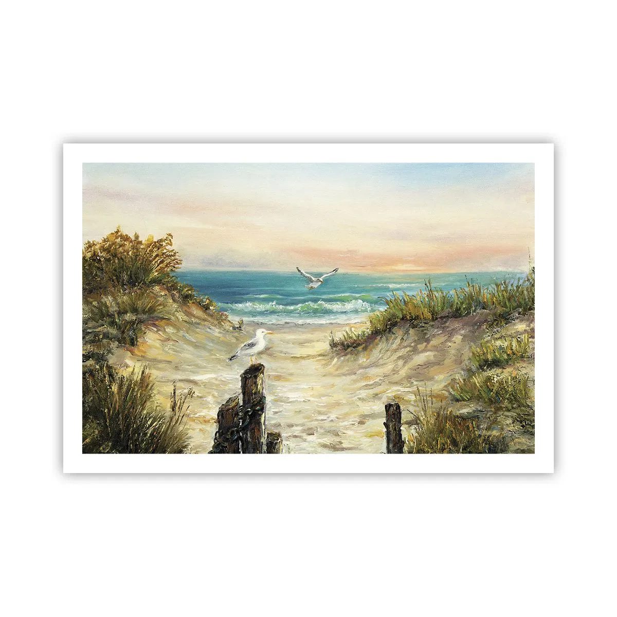 Poster - Windlose Abgeschiedenheit - 91x61 cm