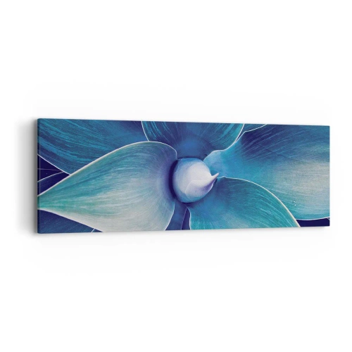 Bild auf Leinwand - Leinwandbild - Bläulich vom Himmel - 90x30 cm