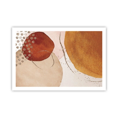 Poster - Rundheit und Bewegung - 91x61 cm