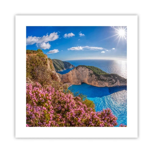 Poster - Mein toller Griechenlandurlaub - 40x40 cm