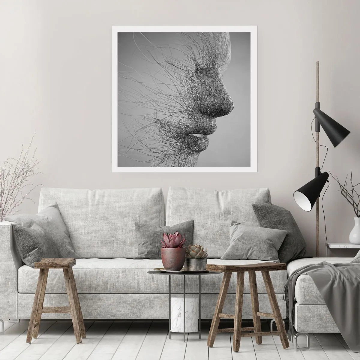 Poster - Der Geist des Windes - 40x40 cm