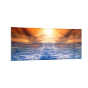 Glasbild - Bild auf glas - Mystische Landschaft - 100x40 cm