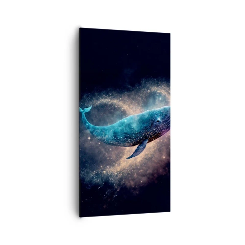 Bild auf Leinwand - Leinwandbild - Es gibt so eine Welt… - 65x120 cm