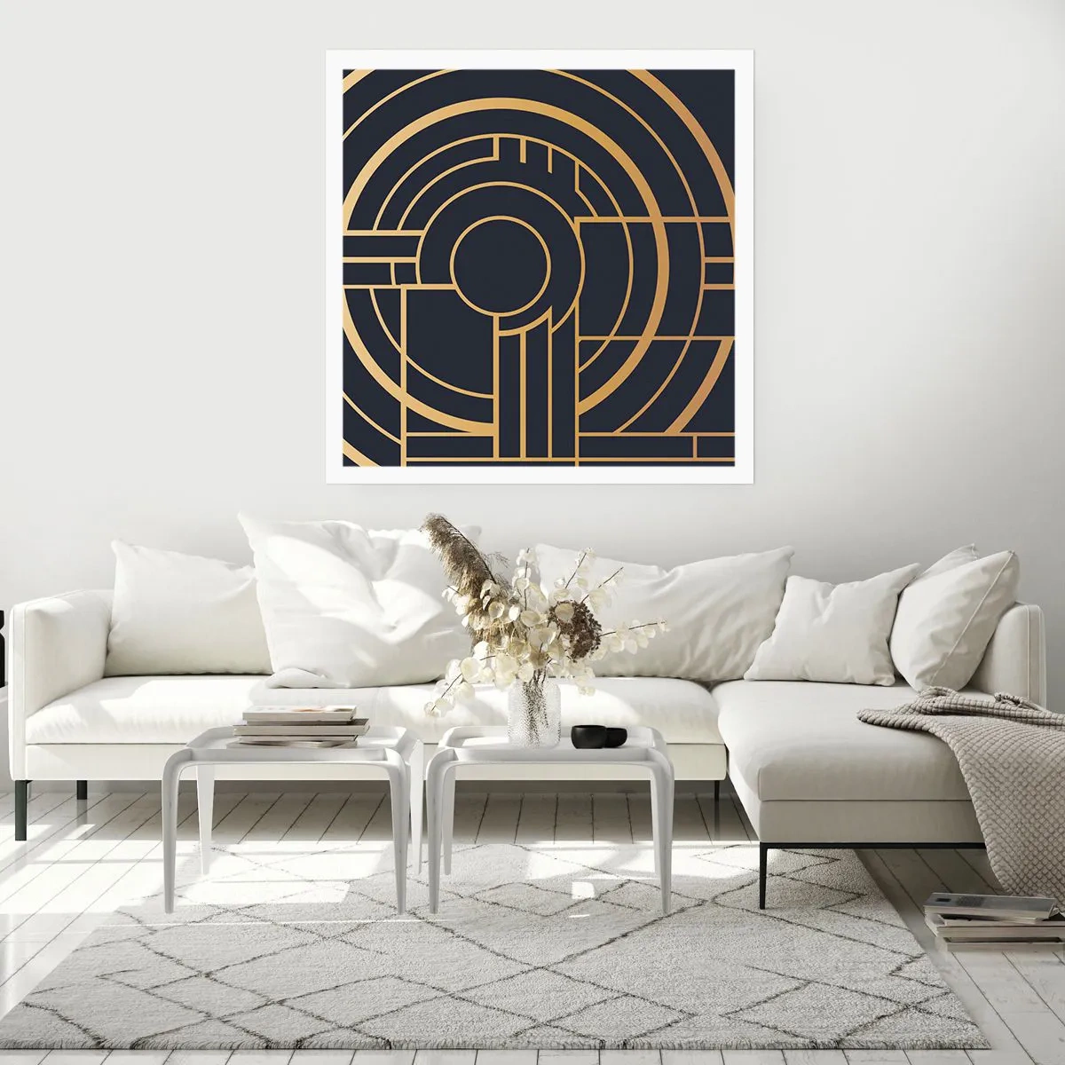 Poster - Wendungen der Dinge - 50x50 cm