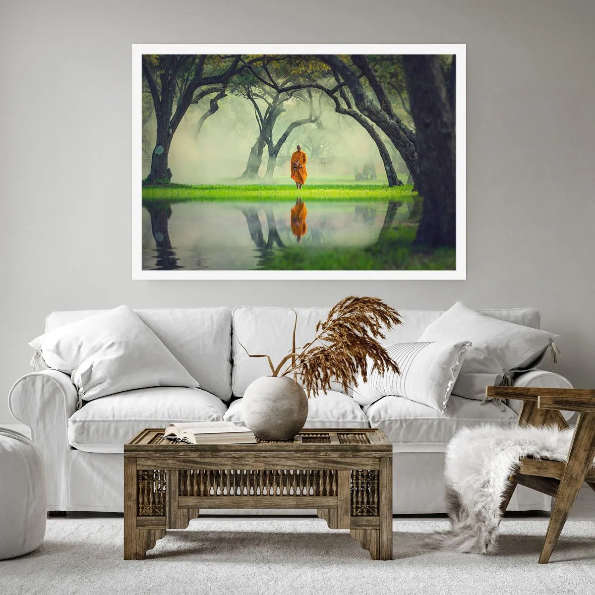 Poster - Auf dem Weg zur Erleuchtung - 70x50 cm