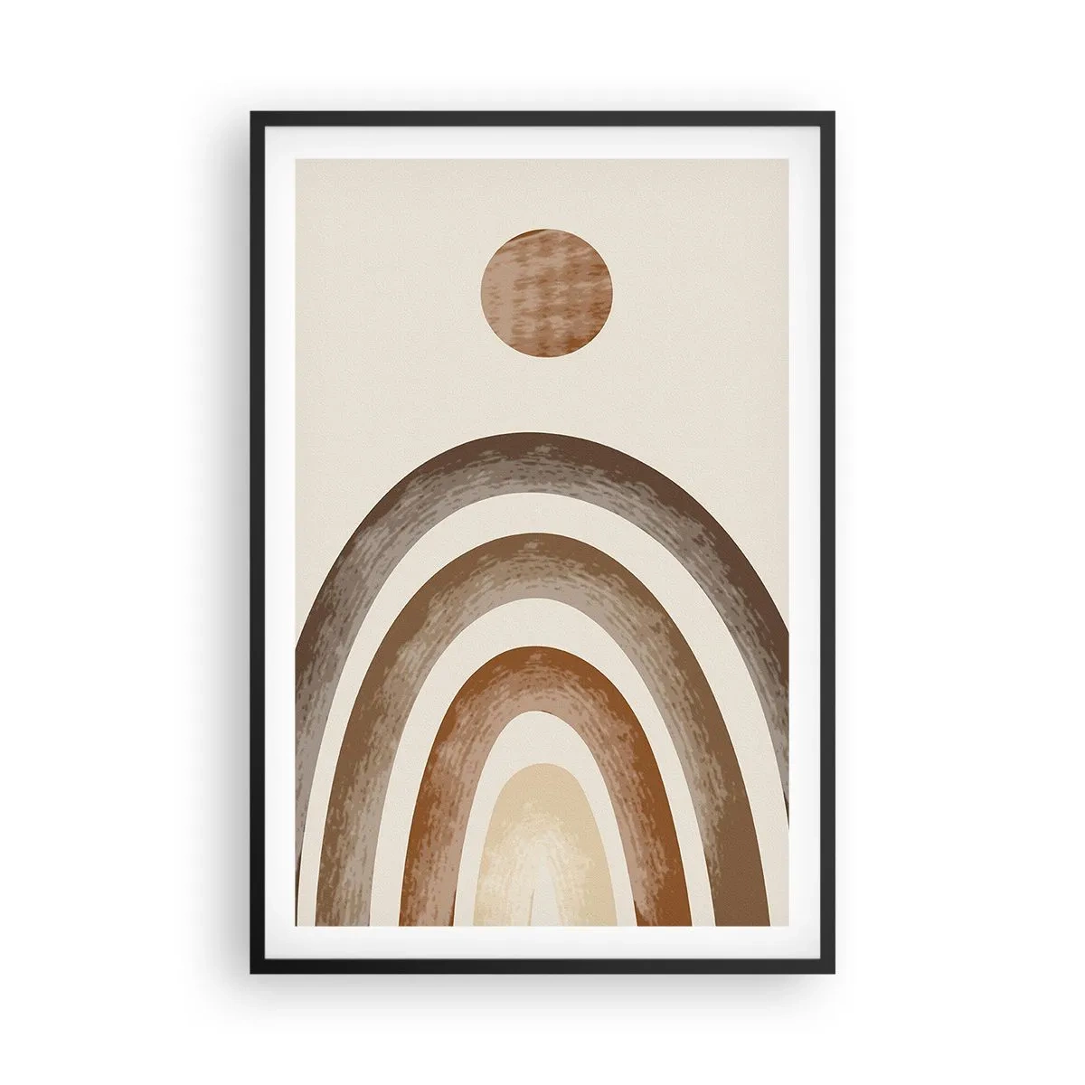 Poster in einem schwarzem Rahmen - In einer weit entfernten Galaxie - 61x91 cm