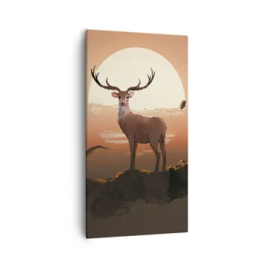 Bild auf Leinwand - Leinwandbild - Diese Nacht ist anders als jede andere - 55x100 cm