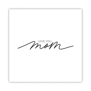 Poster - Große Emotionen - 30x30 cm