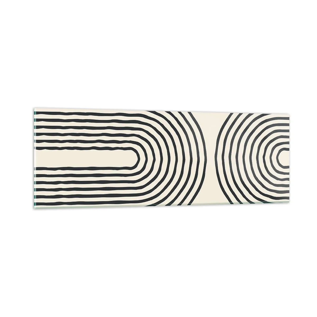 Glasbild - Bild auf glas - In einem Moment ... - 90x30 cm