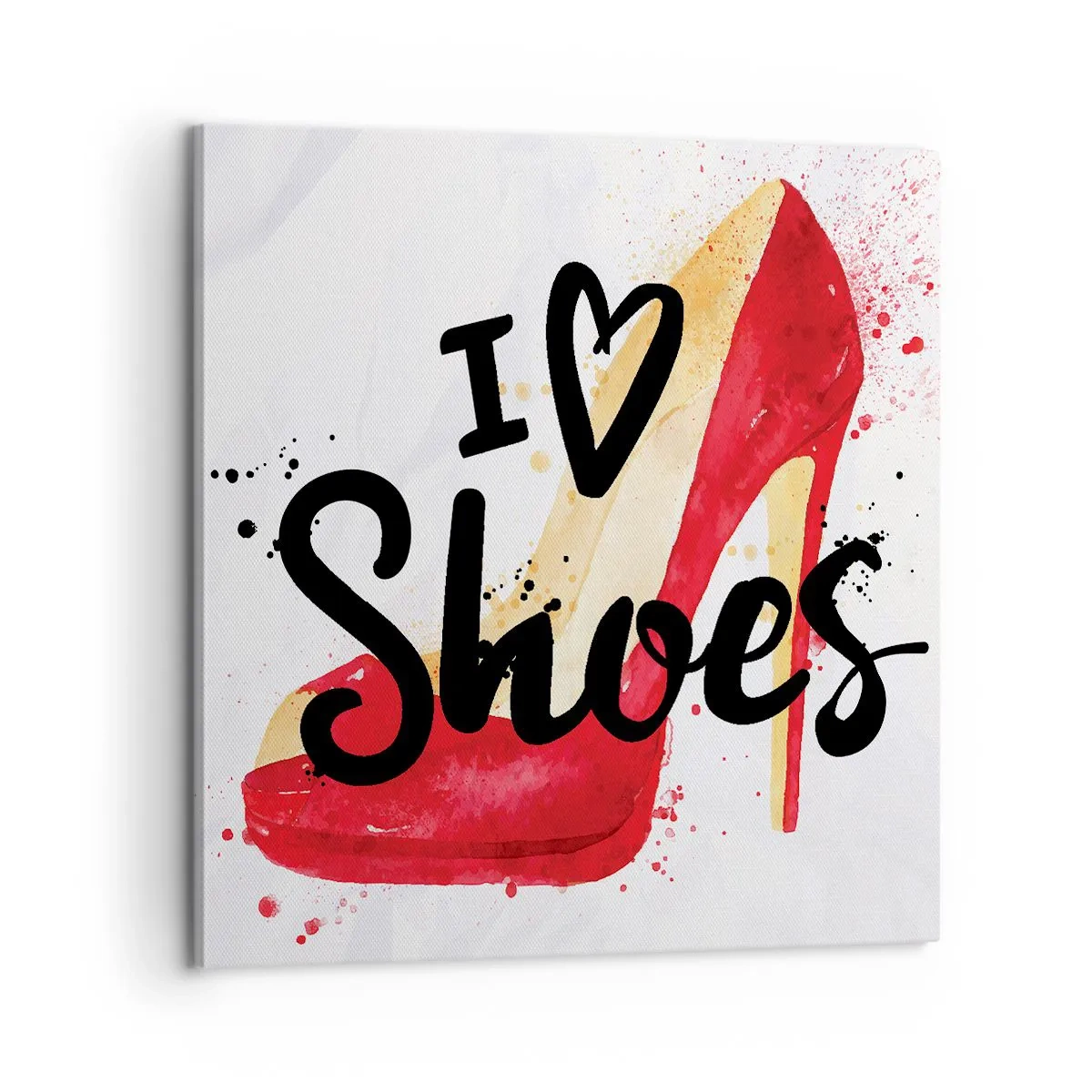 Bild auf Leinwand - Leinwandbild - Liebe hat viele Namen - 60x60 cm