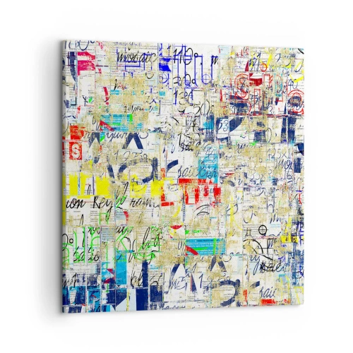 Bild auf Leinwand - Leinwandbild - Es freut einfach die Augen - 50x50 cm