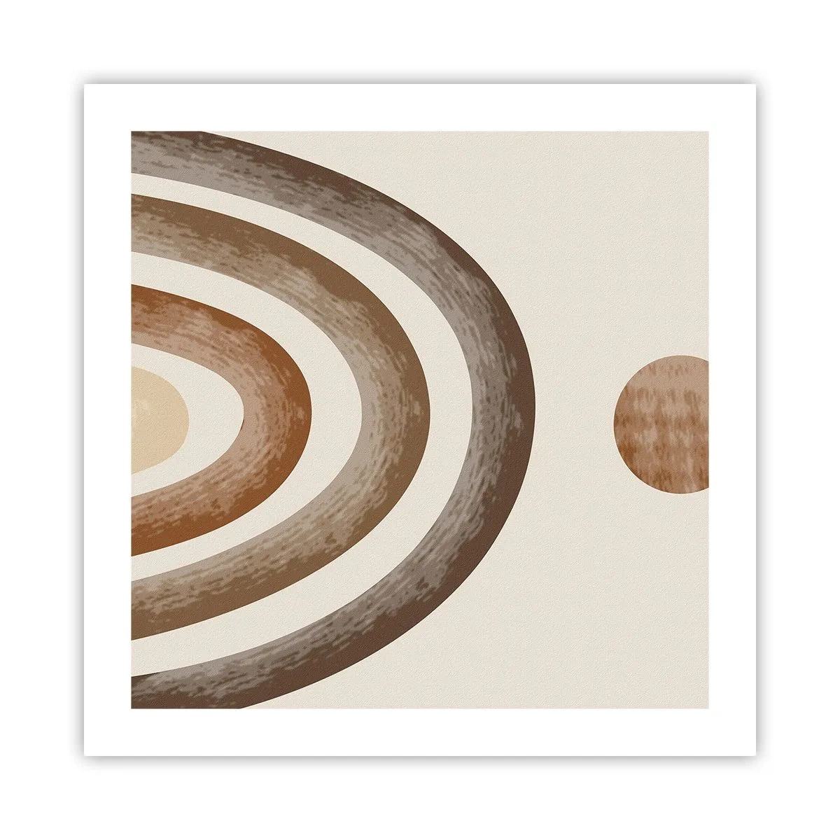 Poster - In einer weit entfernten Galaxie - 50x50 cm