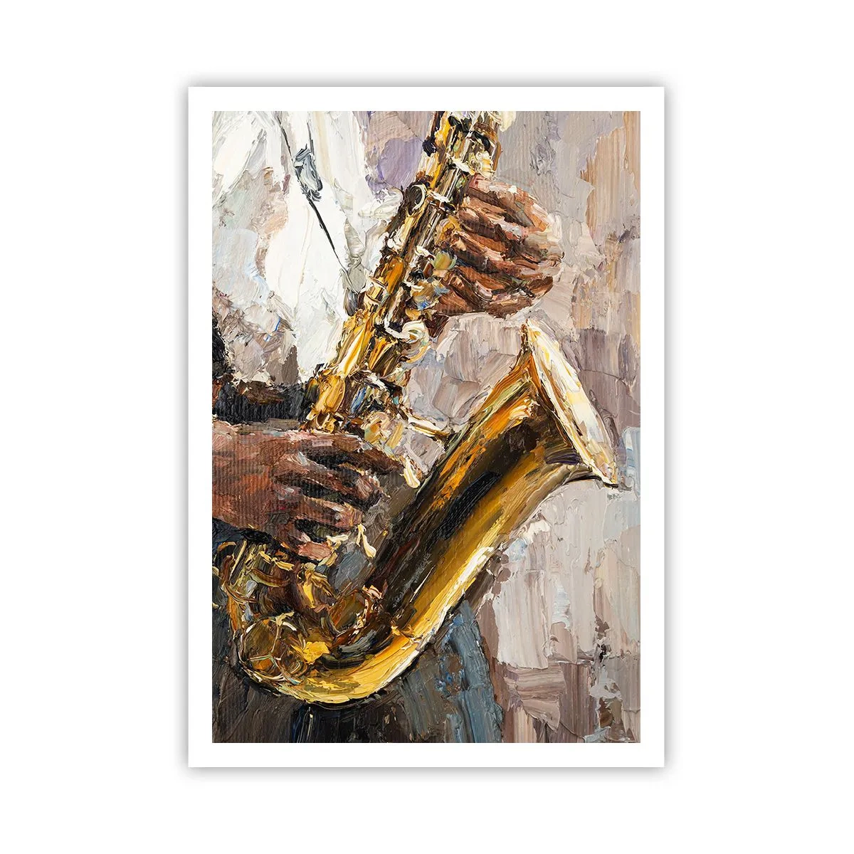 Poster - Zeit fürs Solo - 70x100 cm