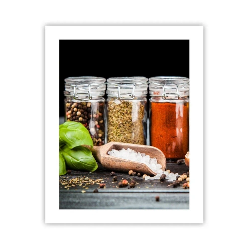 Poster - Für einen Geschmack des Lebens - 40x50 cm