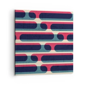 Bild auf Leinwand - Leinwandbild - In die Tiefe und vorwärts - 50x50 cm