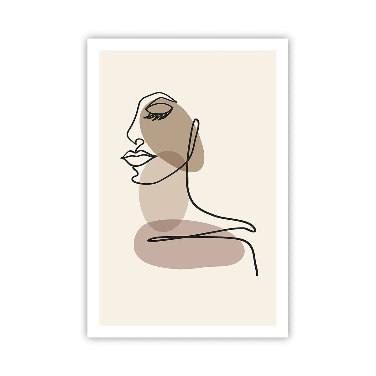 Poster - Sich selbst zugehört - 61x91 cm