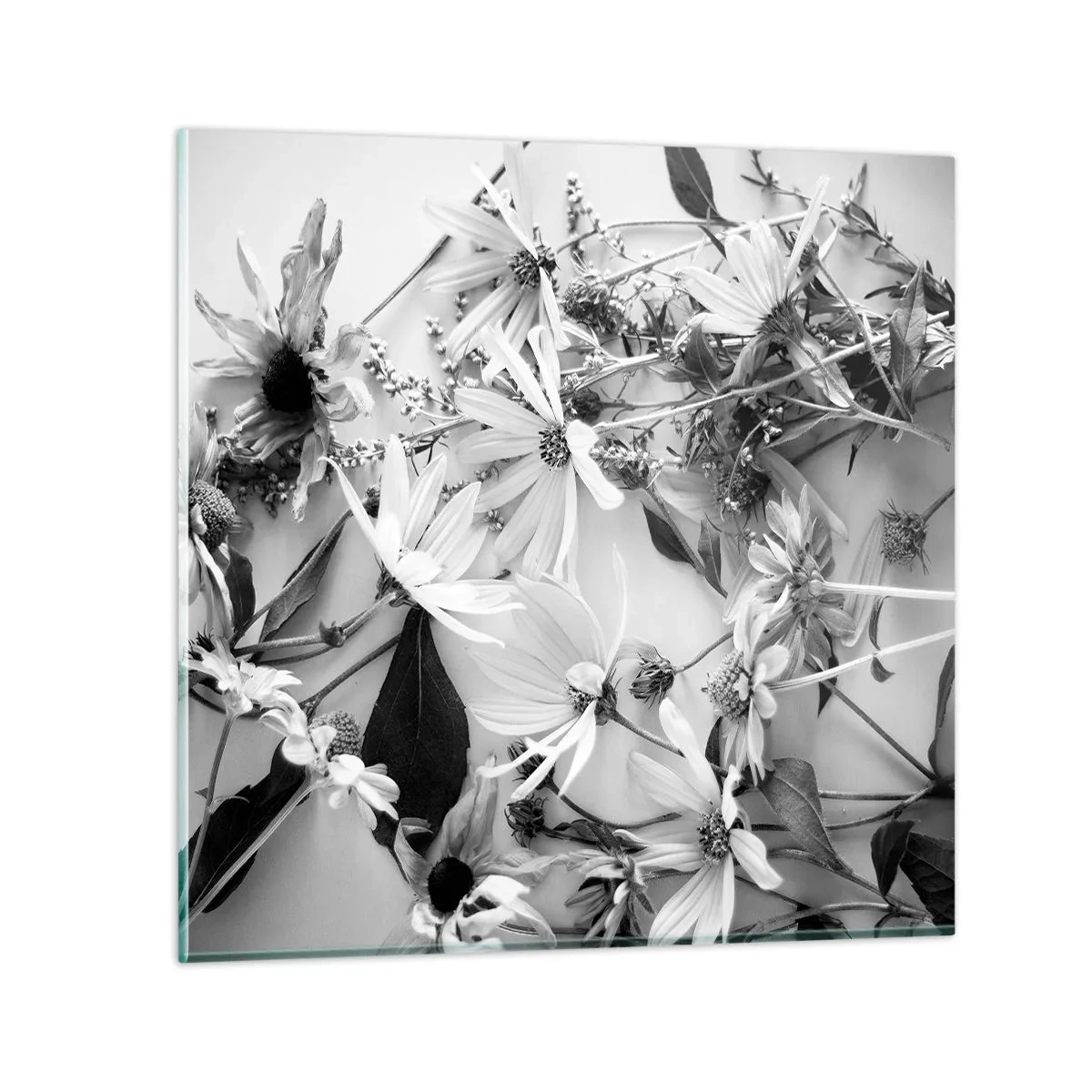 Glasbild - Bild auf glas - Kein Blumenstrauß - 30x30 cm
