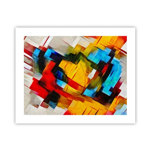 Poster - Ein bunter Interleaver - 50x40 cm