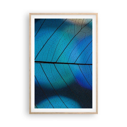 Poster in einem Rahmen aus heller Eiche - Komplizierte Konstruktion - 61x91 cm