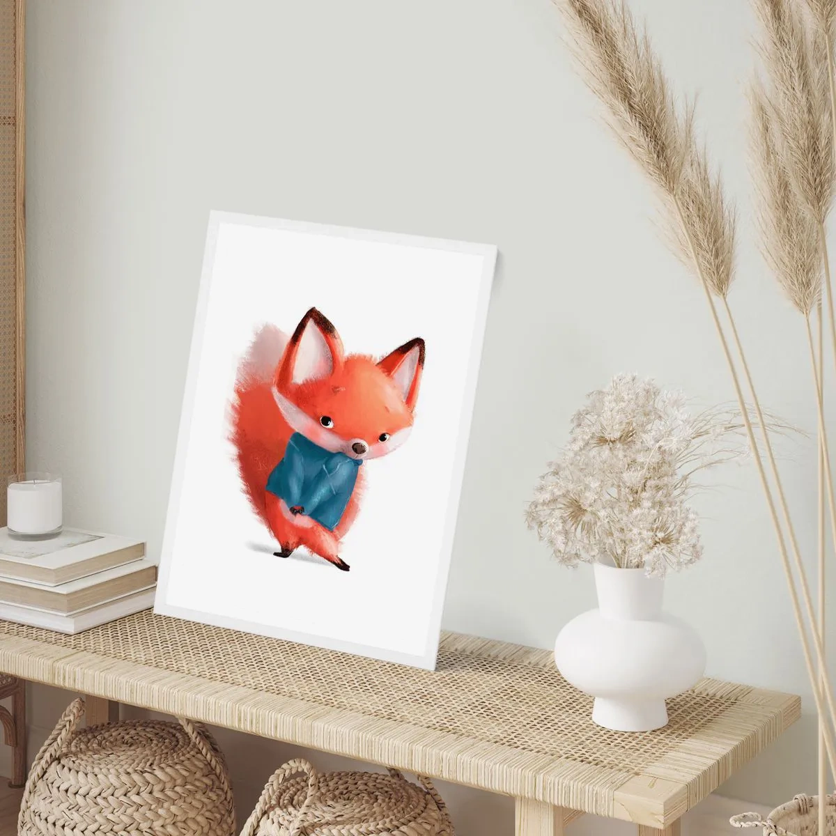 Poster in einem weißen Rahmen - Steht mir das gut? - 61x91 cm