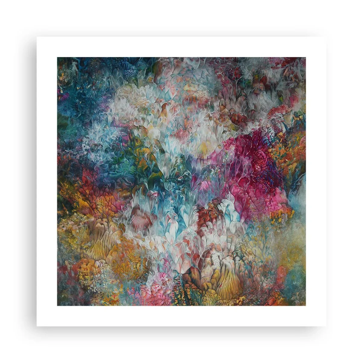 Poster - In voller Blüte - 50x50 cm