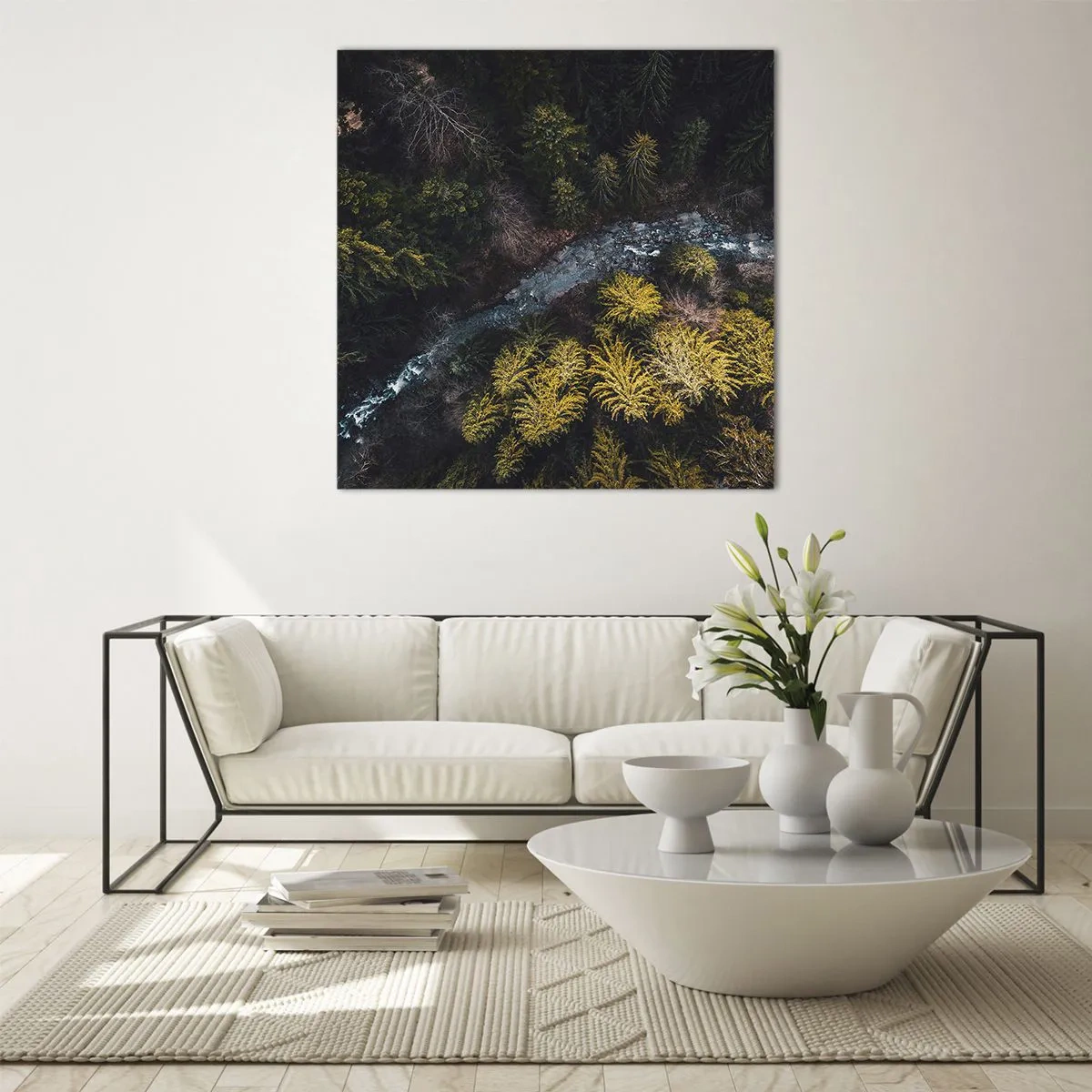 Glasbild - Bild auf glas - Schnell und immer schneller - 40x40 cm