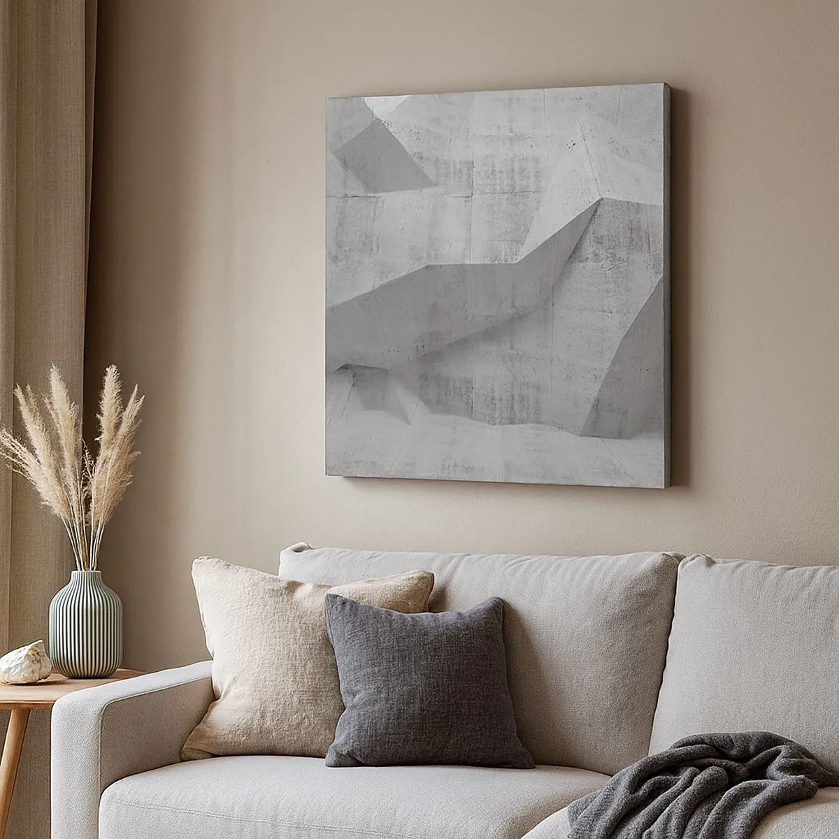 Bild auf Leinwand - Leinwandbild - Eine echte Herausforderung - 30x30 cm