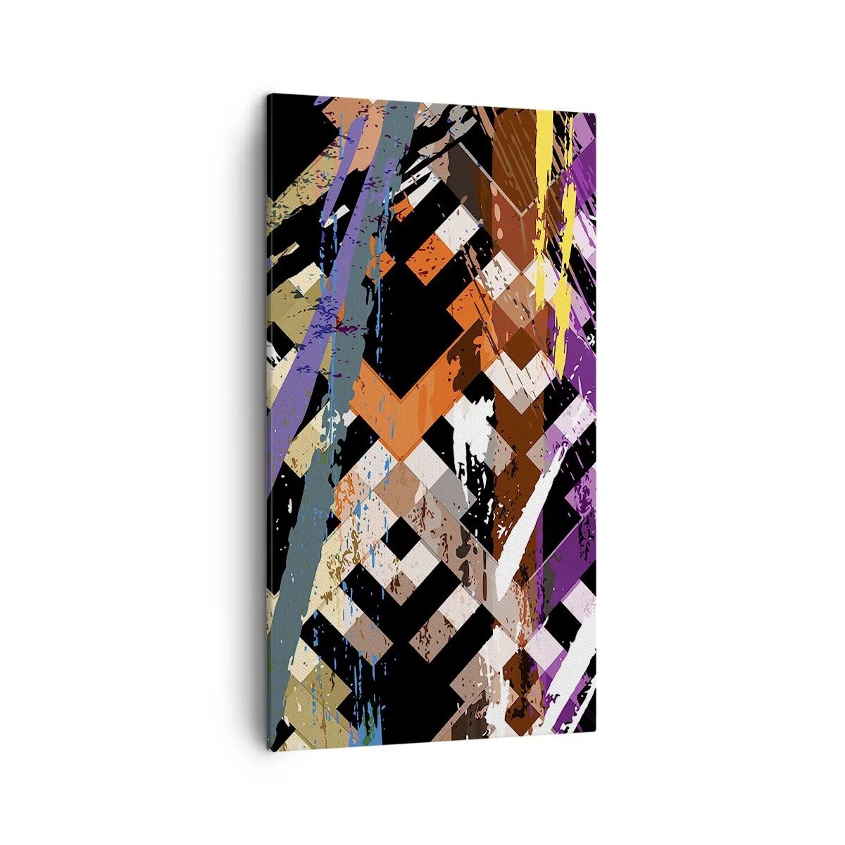 Bild auf Leinwand - Leinwandbild - Quadriert - 45x80 cm