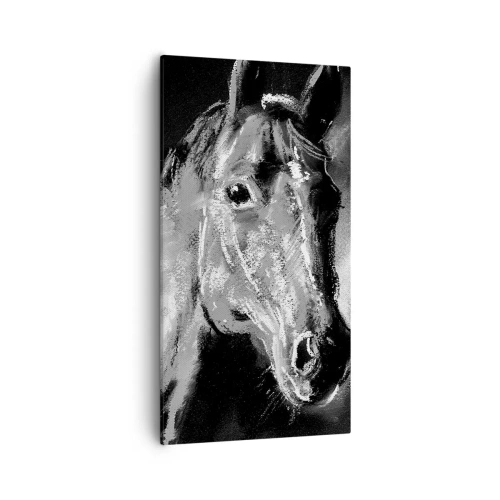 Bild auf Leinwand - Leinwandbild - Das Leuchten einer edlen Seele - 55x100 cm