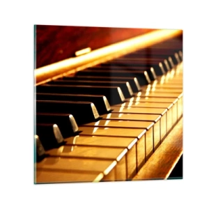 Glasbild - Bild auf glas - Endlose Möglichkeiten - 40x40 cm