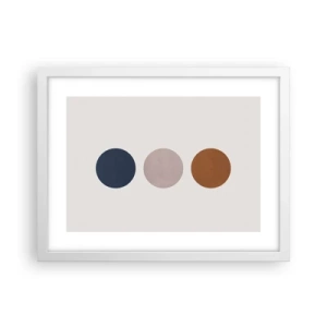 Poster in einem weißen Rahmen - Ein Symbol für Exzellenz - 40x30 cm