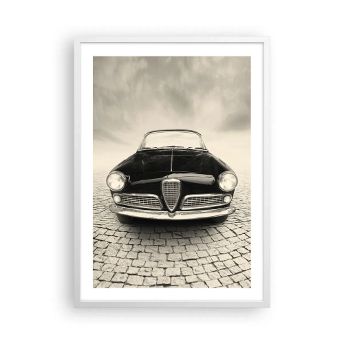 Poster in einem weißen Rahmen - Man muss mich einfach lieben - 50x70 cm