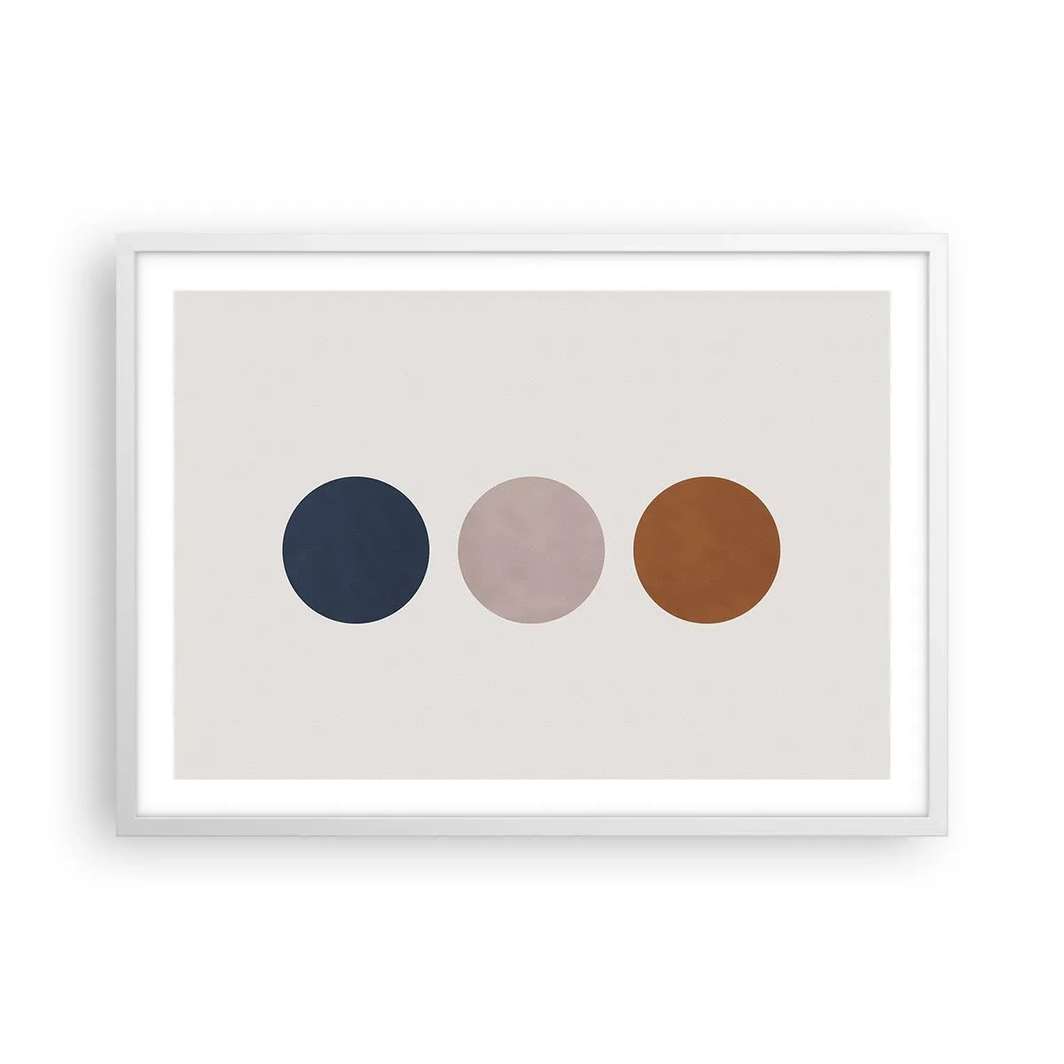 Poster in einem weißen Rahmen - Ein Symbol für Exzellenz - 70x50 cm