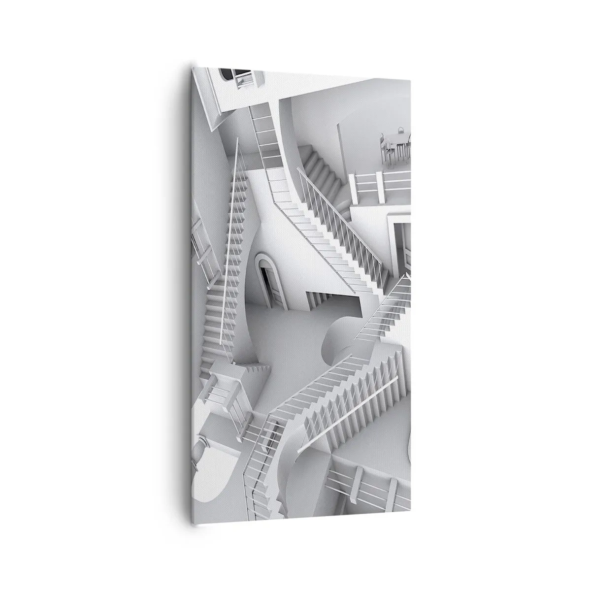 Bild auf Leinwand - Leinwandbild - Die Paradoxien des Weltraums - 65x120 cm