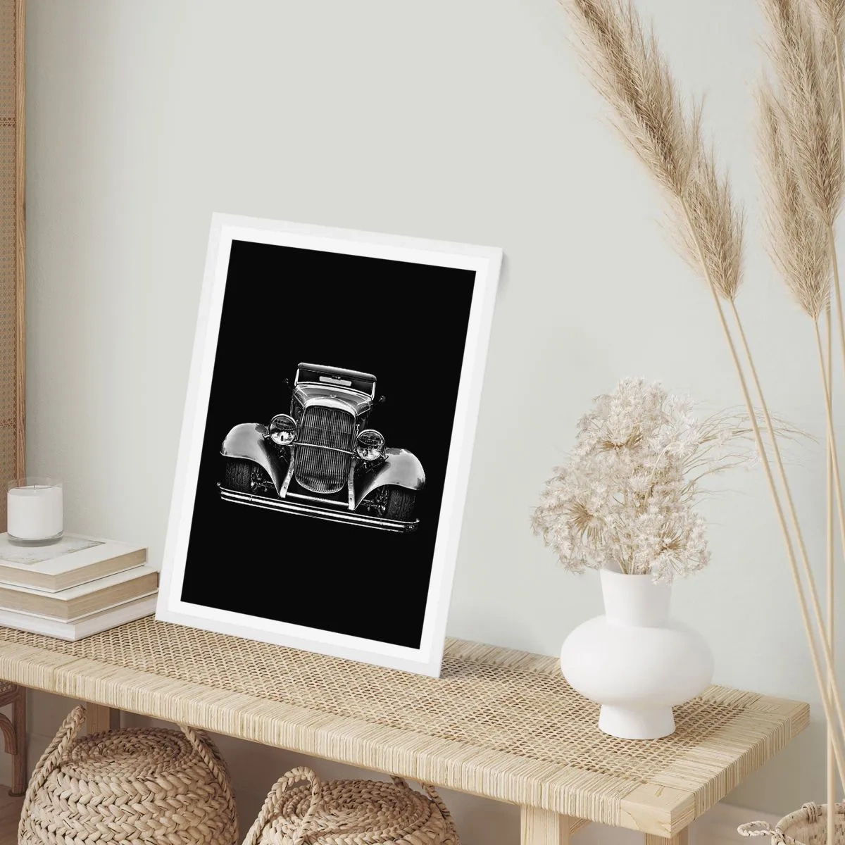 Poster in einem weißen Rahmen - Wahrer Gentleman - 61x91 cm