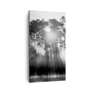 Bild auf Leinwand - Leinwandbild - Unaufhaltsame Sonne - 45x80 cm