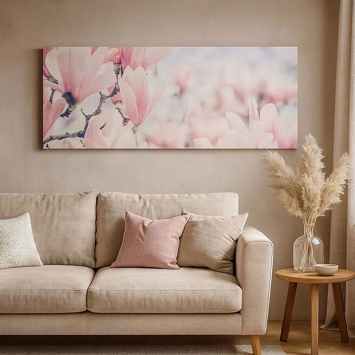 Bild auf Leinwand - Leinwandbild - Das Ideal der Subtilität - 100x40 cm