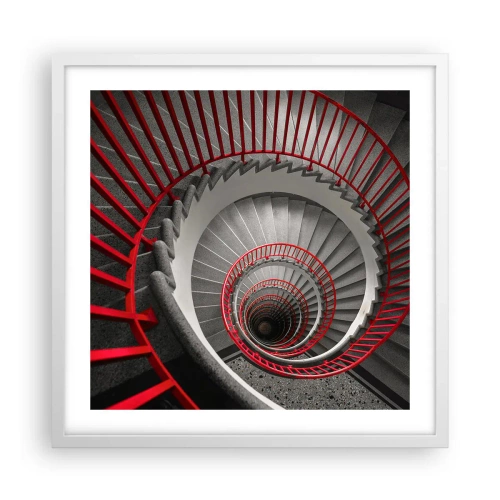 Poster in einem weißen Rahmen - Architekturspaß - 50x50 cm