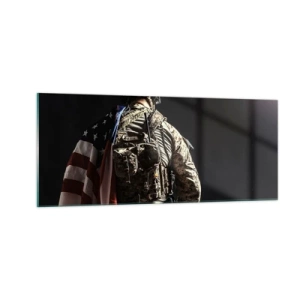 Glasbild - Bild auf glas - Darum - 100x40 cm