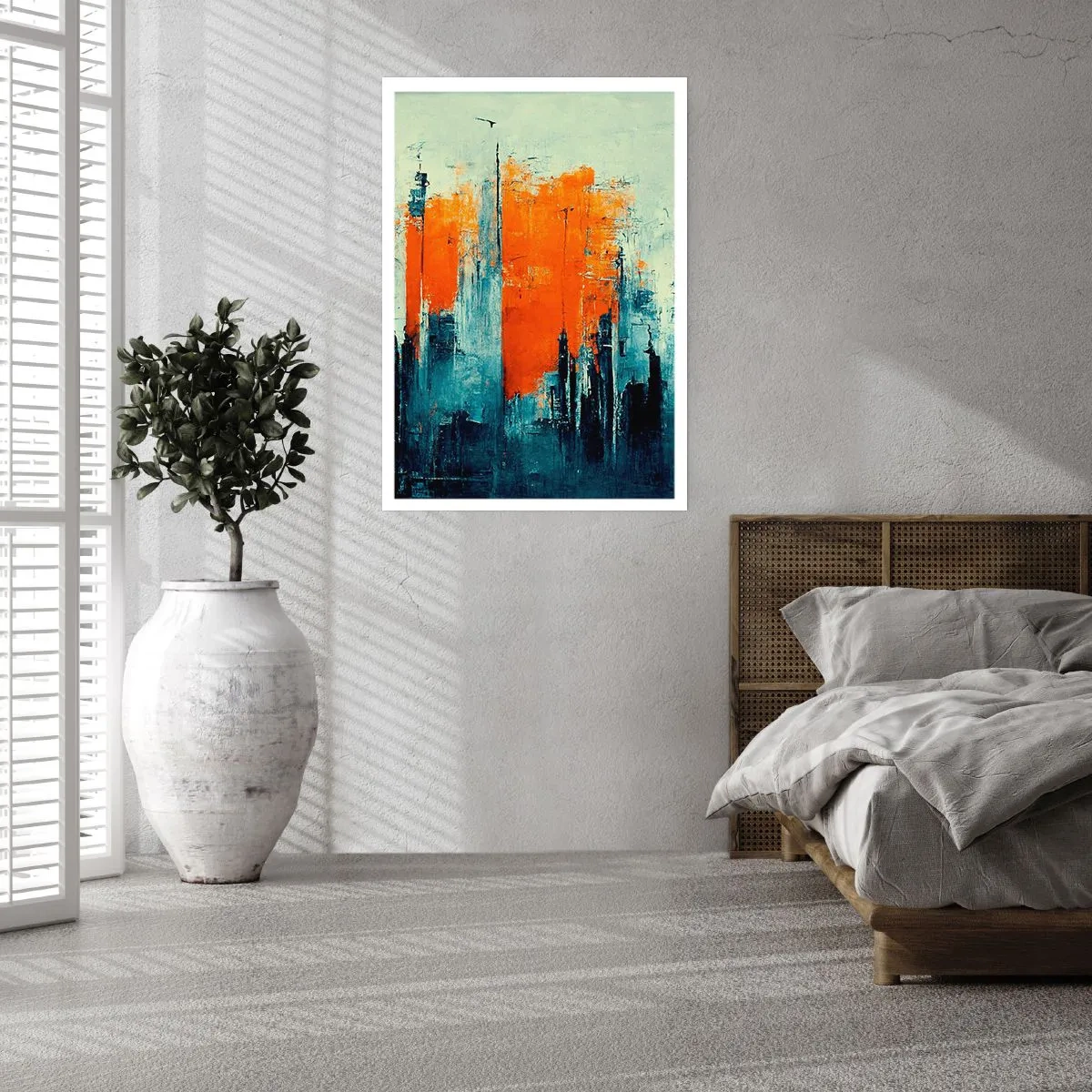 Poster - Moderne Landschaft - 30x40 cm