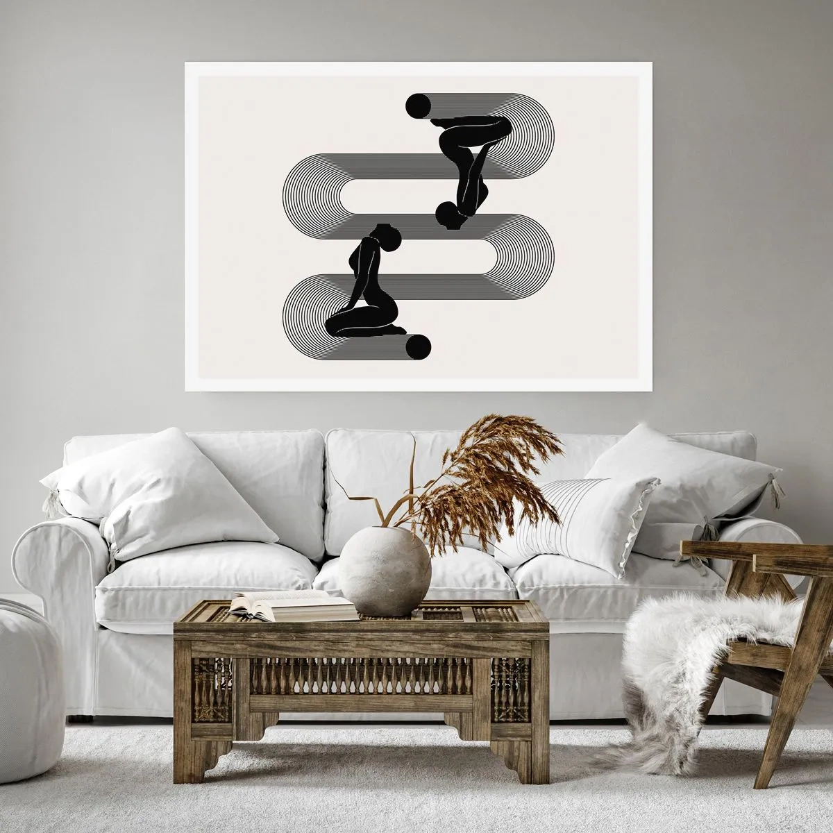 Poster - Sinnliche Symmetrie - 40x30 cm