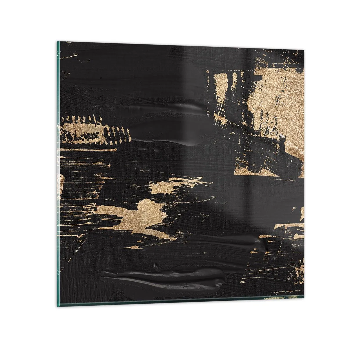 Glasbild - Bild auf glas - Spur einer Berührung - 70x70 cm