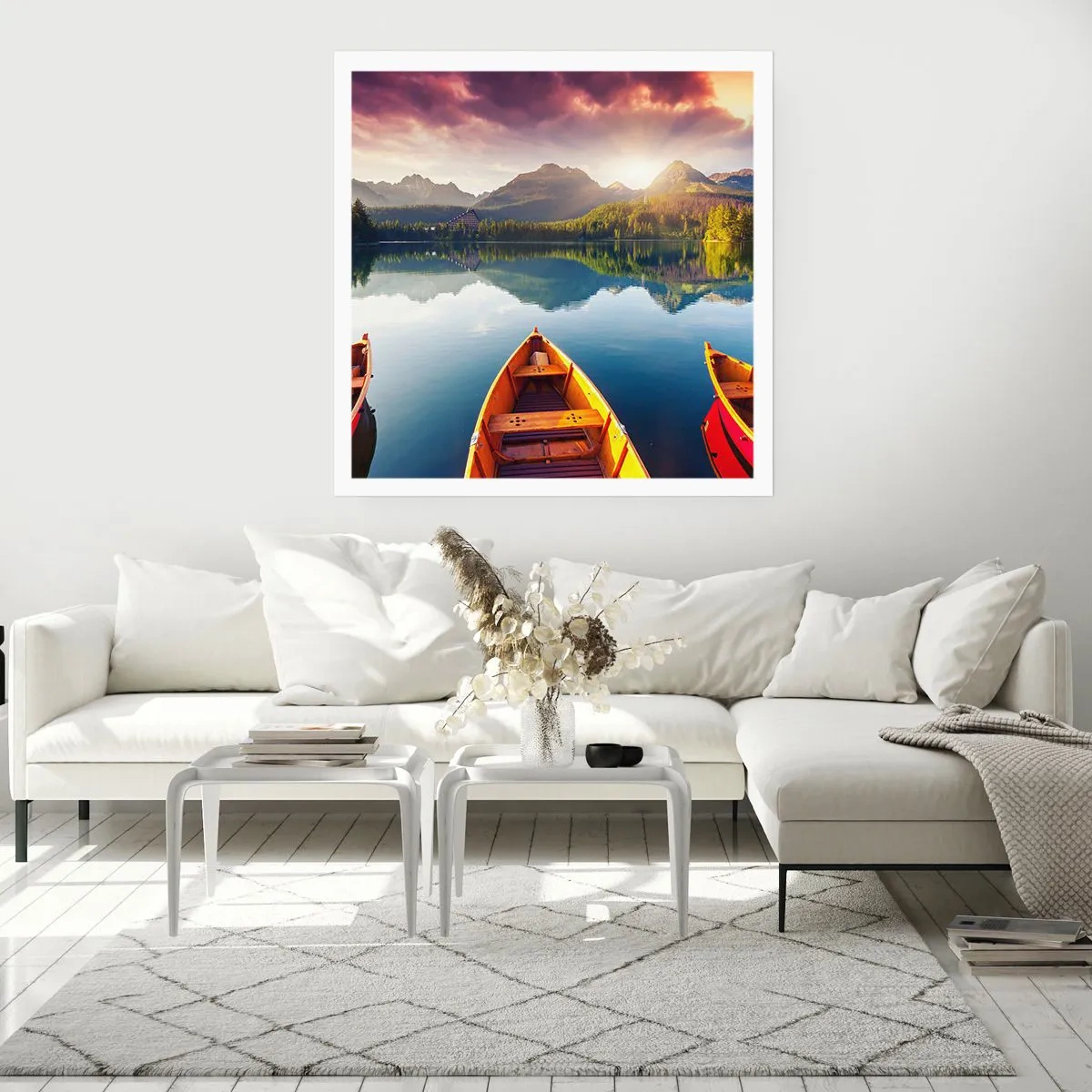 Poster - Nichts gegen die Natur - 30x30 cm