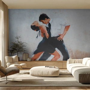 Fototapete Premium Canvas - Tango meiner Träume und Träume - Abstraktion, Tanzen, Tango - 200x140 cm