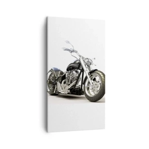 Bild auf Leinwand - Leinwandbild - Stärke mit Charakter - 45x80 cm