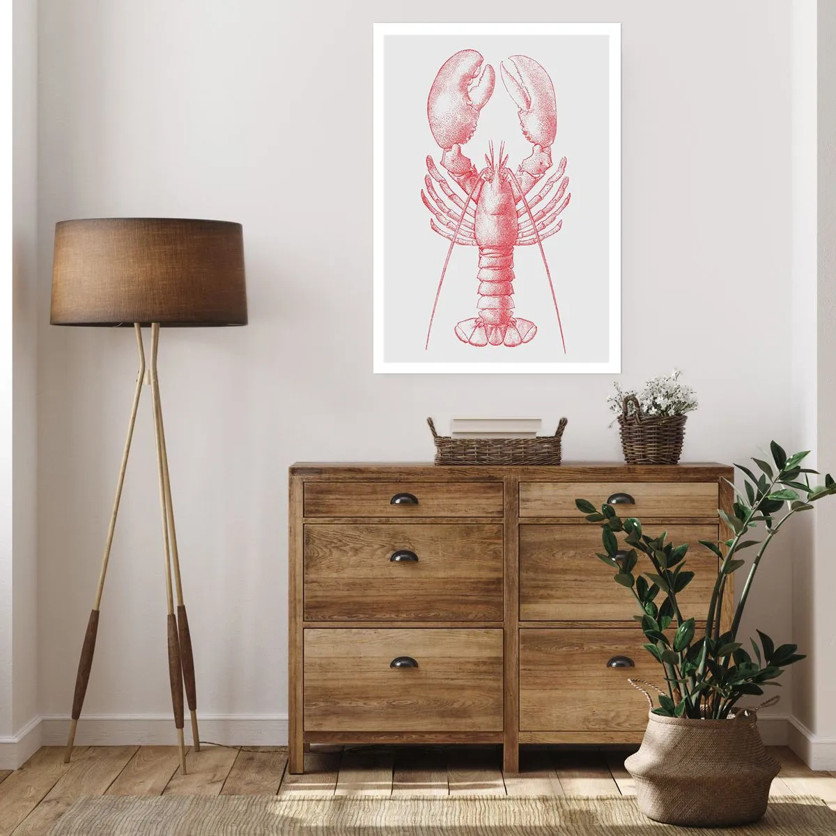 Poster - Hummer, der Homers würdig ist - 40x50 cm